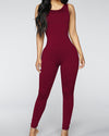 Women's solid color bodysuit