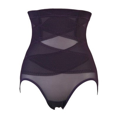 Solid Color High Waist Body Shaping Panties