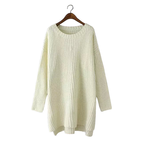 Swallowtail Solid Color Medium Style Sweaters