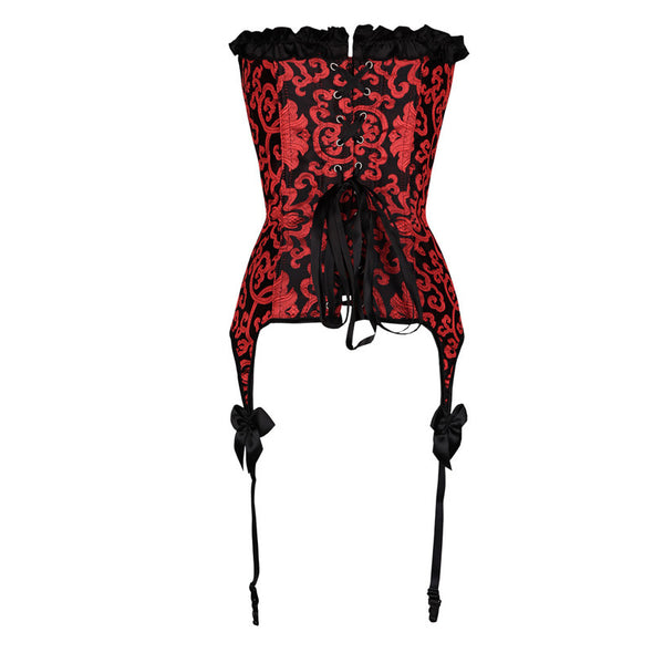 Palace Red totem Abdomen Shaping Girdle Corset