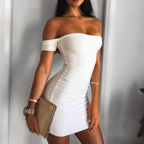 Tube Top Sexy Bodycon Dress