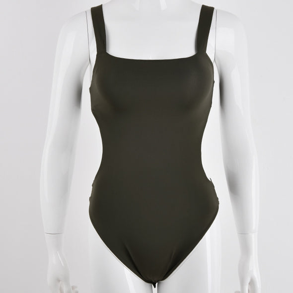 2022 New Solid Color Bodysuit