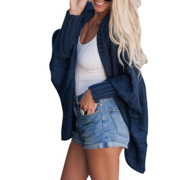 Loose Long Sleeve Cardigan Sweater