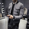 Loose Short Zipper Down Jacket