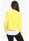 Fashion Slim Solid Color Long Sleeve Blazer