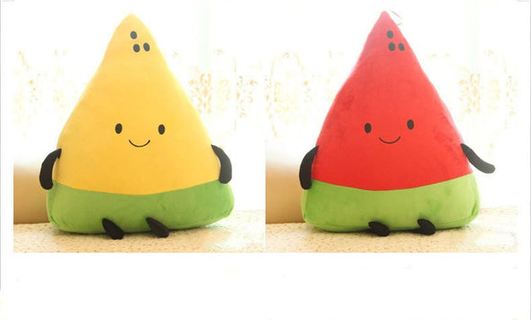 Cartoon Couple Watermelon Pillow