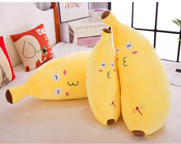 Plush Soft Banana Pillow