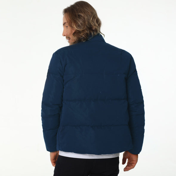 Men's Short Hooded Down Jacket