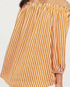 Women's Off-The-Shoulder Striped Shirt