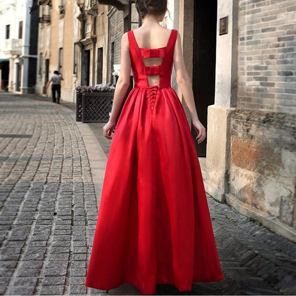 Ladies Elegant Banquet Wedding Evening Dress