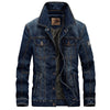 Casual Vintage Denim Men's Jacket