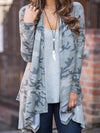 Camouflage  Long Sleeve Cardigans