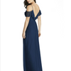 Chiffon Pure Color Sleeveless Spaghetti Straps Party Dress