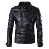 New Fashion Men's Motorcycle Leather Jacket