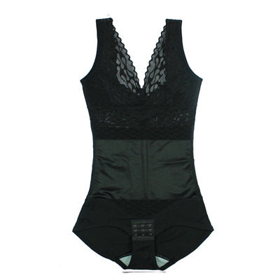 Women's Lace Stitching One-Piece Corset