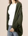 New Bat Sleeve Long Knit Cardigan Coat