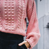 Fashion Wild Round Neck Long Sleeve Sweater