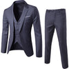 Business Casual Three-piece Suit