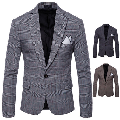 Boutique Fashion Slim Men's Casual Suit