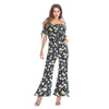 Women's off-the-shoulder jumpsuit