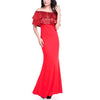 Mang Snake Double Collar Sexy Evening Dress