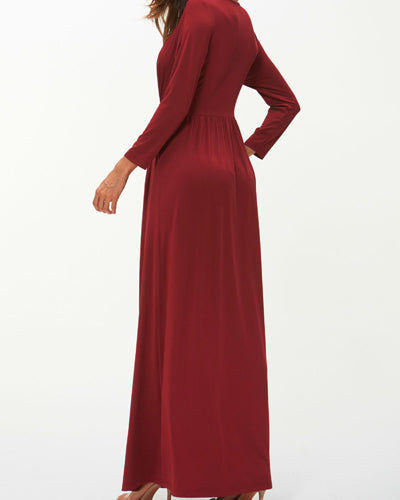 Women's Long Sleeve Evening Dress