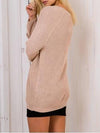 Sexy Fashion Tie-Up  V-Neck Knit Sweater