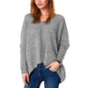 New Bat Sleeve V-Neck Loose Sweater