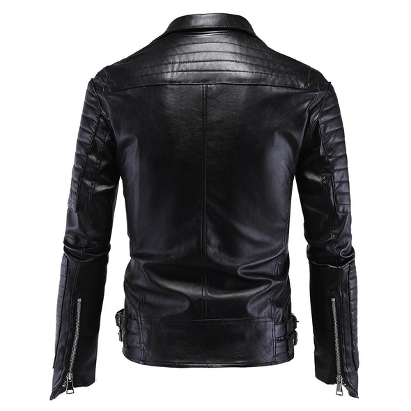 Fashion Punk Leather Men's Jacket