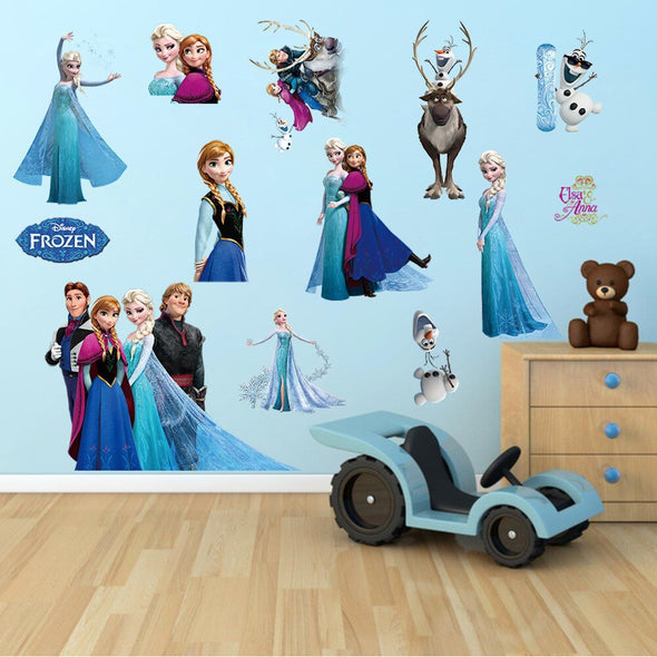 Cartoon Ice Romance Wall Sticker