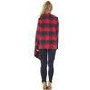 Plaid Loose Large Lapel Woolen Coat