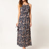 Small Floral Sling Long Dress