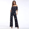 Women's off-the-shoulder jumpsuit