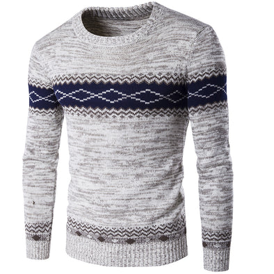 Men's Boutique O-neck Warm Sweater