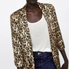 Animal Print Leopard Casual Blazer Outwear