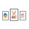 Cartoon Cat Dog Photo Frame Creative Personality Wall Sticker