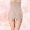 High Waist Stitching Lace Body Shaping Panties