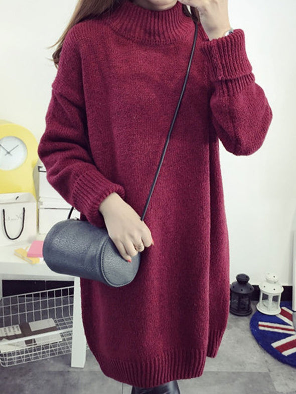 Long Loose Winter Sweater