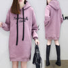 Loose Letter Long Sleeve Hooded Sweatshirt