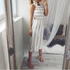 Cotton Stripes Sleeveless Jumpsuits