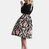 Classic Print Princess Casual Skirts