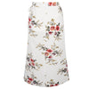 Bohemian Floral Print  Ankle-length Natural Summer Casual Half Skirt