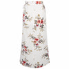 Bohemian Floral Print  Ankle-length Natural Summer Casual Half Skirt