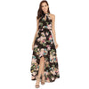 2022 Women Summer Boho Dress Off Shoulder Long Floral Print Dresses