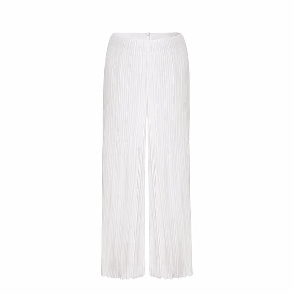 Fashion Transparent Summer Elastic Chiffon Pants  Wide Leg Pants