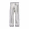 2022 Fashion  Casual Loose Striped White Wide Leg Pants