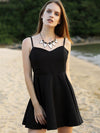 Fashion Summer Halter Sling V-neck Dress