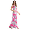 2022 Ethnic Floral Print Sexy Tank Sleeveless Summer Casual Women Maxi Dress