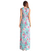 2022 Ethnic Floral Print Sexy Tank Sleeveless Summer Casual Women Maxi Dress