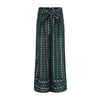 Women boho loose wide leg high waist pants